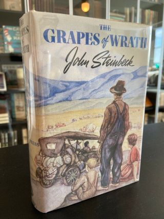 The Grapes Of Wrath John Steinbeck 1939 First Edition - Fine