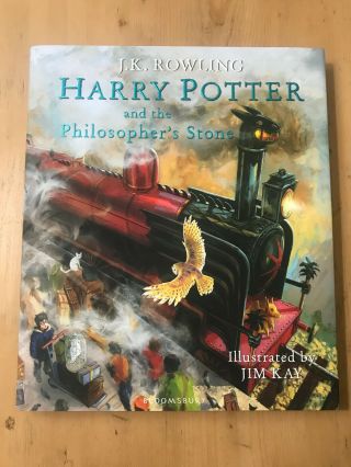 Harry Potter And The Philosophers Stone J K Rowling Jim Kay Signed Illustrated