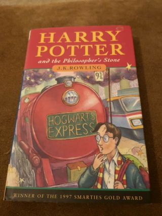 Harry Potter And The Philosopher’s Stone J K Rowling First Edition H/b 3rd Print