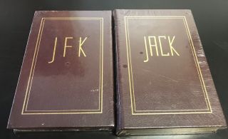 Easton Press John F Kennedy - Library Of Presidents 2 Volume Set Jfk