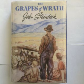 The Grapes Of Wrath - - John Steinbeck - - 1st Ed / 2nd Printing Before Pub - - G