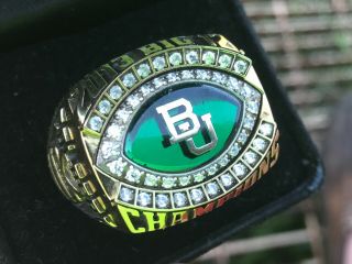 2013 Baylor Bears Big 12 Football Champions Championship Players Ring