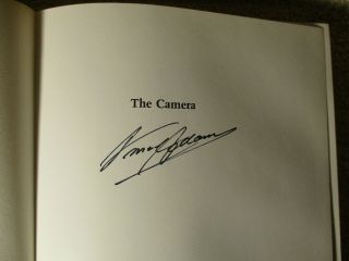 Ansel Adams - The Camera - First Edition - Signed