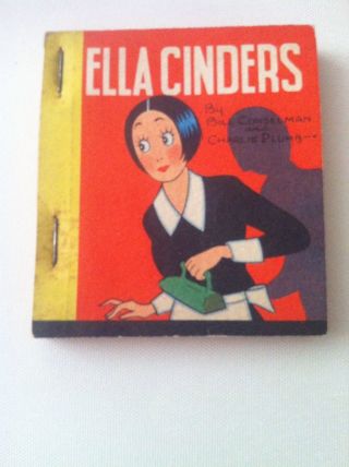 Unread 1935 Nm - Ella Cinders Tarzan Ice Cream Premium Big Little Book