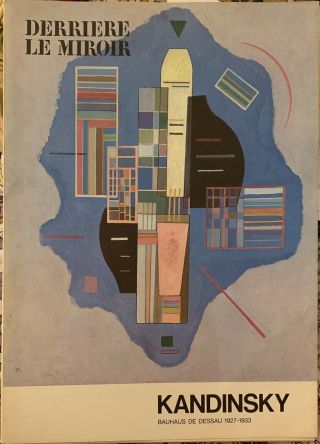 Derriere Le Miroir 154:kandinsky,  Bauhaus De Dessau 1927 - 1933 1965 1st Edition S