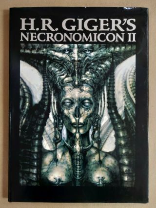 H.  R.  Giger Necronomicon Ii First English Language Edition Hardback W Dust Jacket