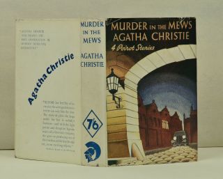 Agatha Christie,  Murder In The Mews,  Odhams Press 1st Ed 1938 In D/w