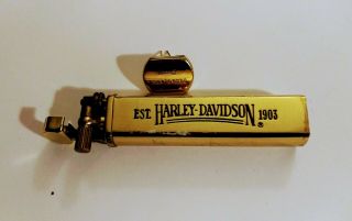 Harley Davidson Motorcycles Est.  1903 Solid Brass Casablanca Lighter U