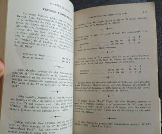 1945 Cuban Baseball Guide Book—Vintage—Esso Guia de Base Ball 3