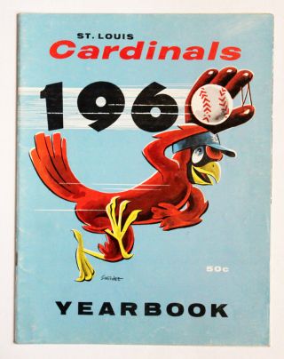 13 St Louis Cardinals Yearbook 1960 1961 1962 1963 1964 1965 1966 1967 1968 1969