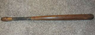 Mushroom Handle A.  G.  Spalding Bros Baseball Bat Pat.  Apld For A.  D.  1876
