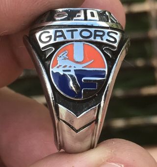 1980 Florida gators tangerine bowl champions championship players ring 3