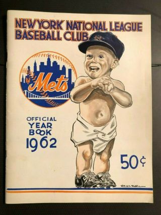 1962 York Mets Yearbook,  Near