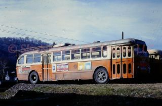 Johnstown Traction Jtc Electric Trolley Coach 733 Slide Last Day