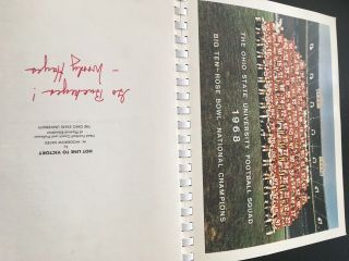 1968 Ohio State National Champions - Woody Hayes Hot Line to Victory Play Book 3