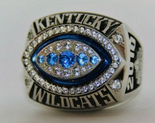 2010 Kentucky Wildcats Compass Bowl Championship Ring Player Jostens
