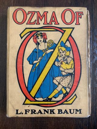 L Frank Baum Ozma Of Oz The Reilly Britton Co 1st Ed 1907