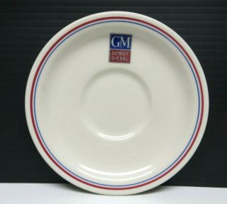 Gm General Motors Detroit Diesel 5 - 1/2 " Saucer For Coffee Cup By Walker China