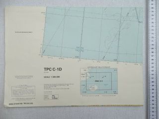 Tactical Pilotage Chart Tpc C - 1d Iceland Large Scale Map