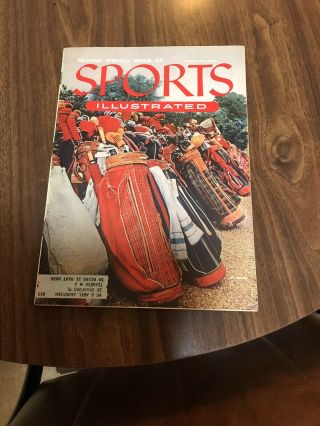 1954 Sports Illustrated 2 Second Issue Golf - Ny Yankees Cards Still Attached.