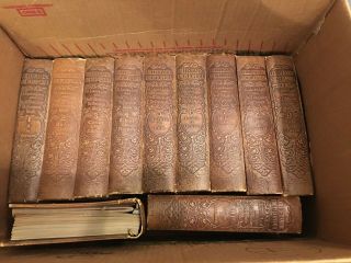 1921 Collier’s Encyclopedia 11 Volumes Complete Set