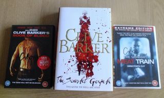 Clive Barker : The Scarlet Gospels - signed remarqued 1st edn new/unread 2