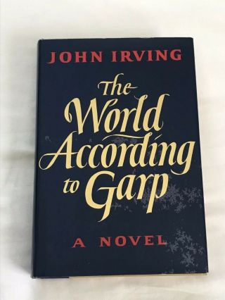 The World According To Garp By John Irving 1978 1st/1st Edition Hardcover Book