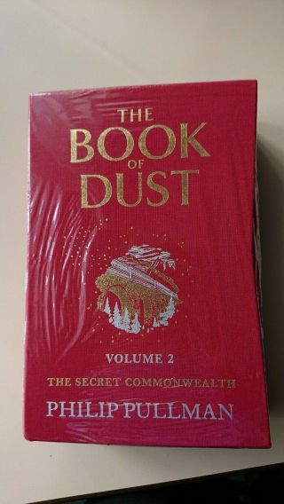 Philip Pullman Book Of Dust Vol 2 The Secret Commonwealth Ltd Ed Slipcase Signed