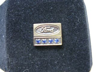 Ford Pin 20 Year Service Employee Award Lapel Tac Award