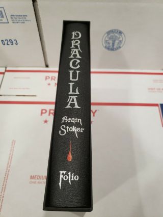 Folio Society Dracula by Bram Stoker Illustrated Like with Slipcase 3