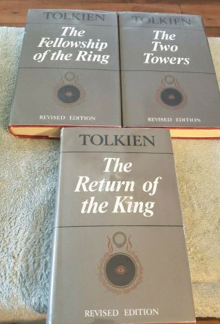 J.  R.  R.  Tolkien,  The Lord Of The Rings,  3 V.  Set,  1969 2nd Ed. ,  4th Impression