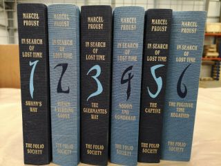 In Search Of Lost Time Marcel Proust 6 Volumes Folio Society 2000