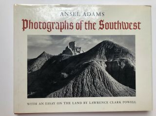 Ansel Adams Signed Book Photographs Of The Southwest First Edition