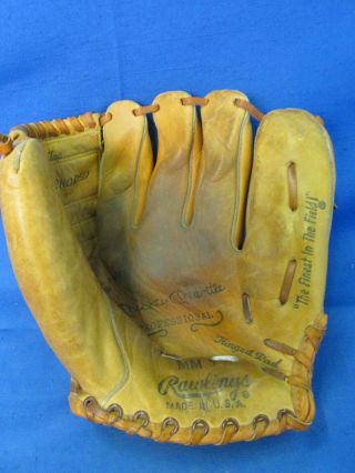 Mickey Mantle Professional Rawlings Mm5 Child 