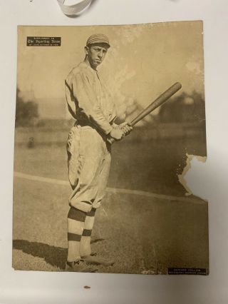 Eddie Collins 1909 Sporting News Supplement M101 - 2 Poster Philadelphia Athletics