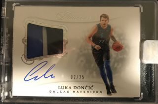 Luka Doncic Flawless 18/19 Horziontal Rpa 2/25