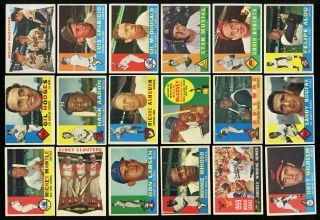 1960 Topps Mid - Hi Grade COMPLETE SET Mantle Clemente Maris Yaz McCovey RC (PWCC) 3