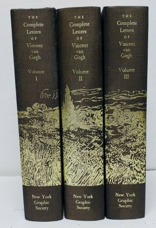 The Complete Letters Of Vincent Van Gogh 3 Volume Set 1st Edition