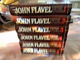 The Of John Flavel Complete 6 Vol.  Set Hardcover Banner Of Truth Religion
