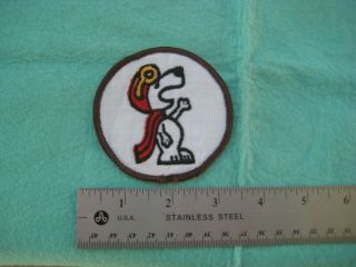 Vintage Snoopy And Red Barron Patch