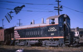 C&s Colorado & Southern Railroad Slide 157 Sw - 1200