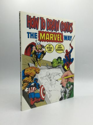 Stan Lee,  John Buscema / How To Draw Comics The Marvel Way Signed 1984