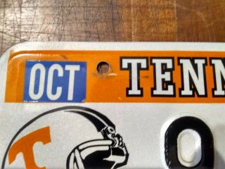 1998 Tennessee College Football National Champions License Plate 3