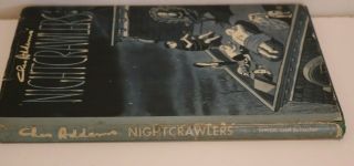 Signed Nightcrawlers by Charles Addams 1957 1st edition Autographed 2