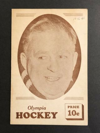 2 Historical Gordie Howe Game Programs; 2nd Professional Game,  Last Nhl Game