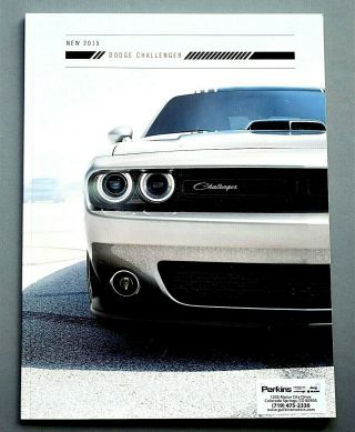 2015 Dodge Challenger/hellcat 707 Hp Prestige Brochure 56 Pages 15dcl