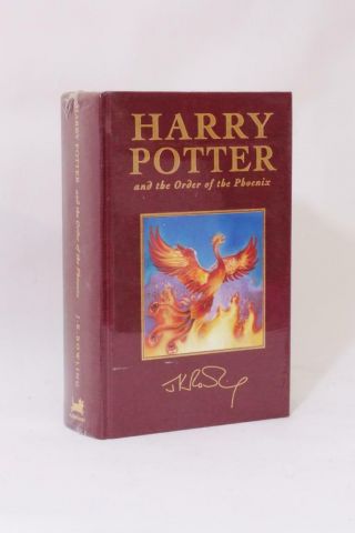J.  K.  Rowling - Harry Potter And The Order Of The Phoenix - Bloomsbury,  2000,  …