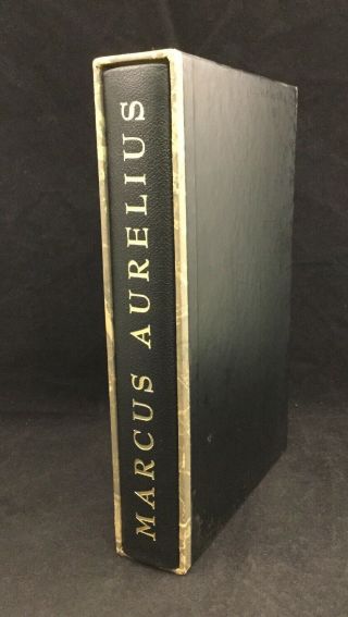 Meditations Marcus Aurelius Limited Editions Club 1076/1500 Signed Mueller
