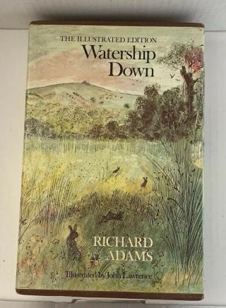 Watership Down Illustrated Edition John Lawrence & Richard Adams 1976 With Map
