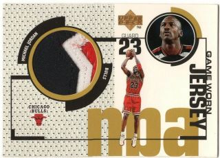 Michael Jordan 98 - 99 Upper Deck Game Jerseys Patch